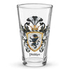 Phillips Family Crest beer glass