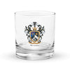 Alexander Family Crest Rocks Glass
