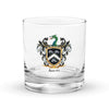 Arnold Family Crest Rocks Glass