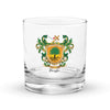Boyle Family Crest Rocks Glass