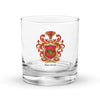 Brennan Family Crest Rocks Glass