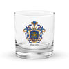 Breslin Family Crest Rocks Glass