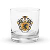 Cabrera Family Crest Rocks Glass