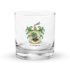 Callaghan Family Crest Rocks Glass