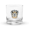 Cunningham Family Crest Rocks Glass