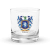 D’Alton Family Crest Rocks Glass - Anglo-Norman origin
