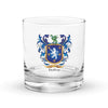 Dalton Family Crest Rocks Glass - Irish origin