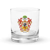 Daly Family Crest Rocks Glass