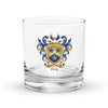 Day Family Crest Rocks Glass
