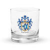 Erickson Family Crest Rocks Glass