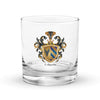Estrada Family Crest Rocks Glass