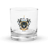 Horton Family Crest Rocks Glass