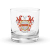 Ingram Family Crest Rocks Glass