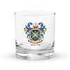 Jameson Family Crest Rocks Glass