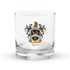 Lyons Family Crest Rocks Glass