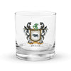 McCool Family Crest Rocks Glass - black-bull