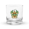 McSweeney Family Crest Rocks Glass