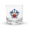 Neilsen Family Crest Rocks Glass