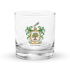 O'Connor Family Crest Rocks Glass - with tree
