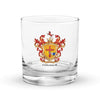 O’Donnell Family Crest Rocks Glass