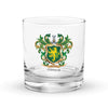 O'Duffy Family Crest Rocks Glass