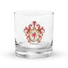 O'Dwyer Family Crest Rocks Glass