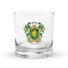 O'Farrell Family Crest Rocks Glass