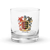 O'Grady Family Crest Rocks Glass