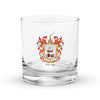 O'Leary Family Crest Rocks Glass
