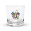 O'Mahony Family Crest Rocks Glass