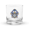 Ochoa Family Crest Rocks Glass