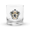 Owens Family Crest Rocks Glass
