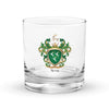 Reay Family Crest Rocks Glass