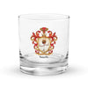 Smith Family Crest Rocks Glass - Irish origin