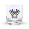 Stephens Family Crest Rocks Glass
