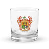 Sullivan Family Crest Rocks Glass