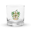 O'Conor Family Crest Rocks Glass - with tree