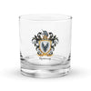 Ramsay Family Crest Rocks Glass