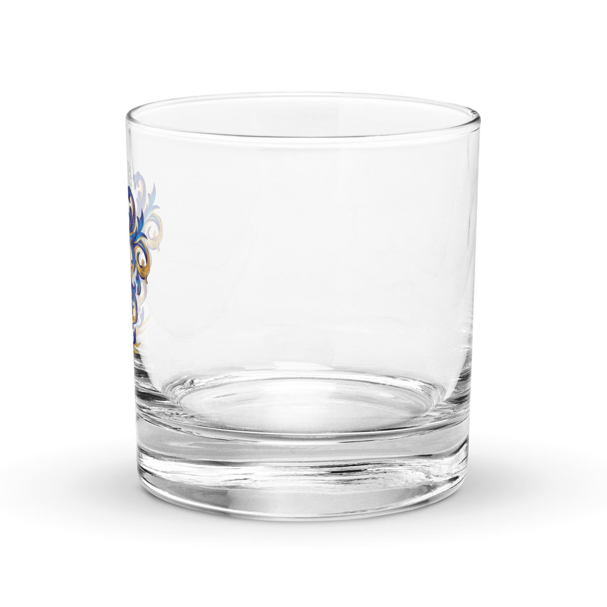 Dunn Family Crest Rocks Glass-Family Crests Store