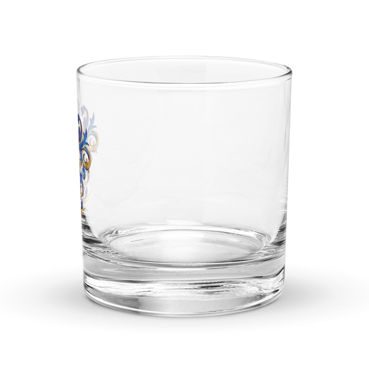 Dunne Family Crest Rocks Glass-Family Crests Store