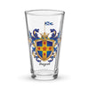 Bryant Family Crest beer glass
