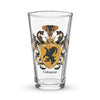Cabrera Family Crest beer glass