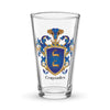 Cervantes Family Crest beer glass