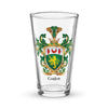 Carton Family Crest beer glass