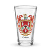 Cullen Family Crest beer glass