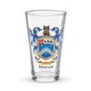 Dawson Family Crest beer glass