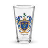 Ferguson Family Crest beer glass