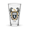 Ford Family Crest beer glass