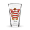 Fuller Family Crest beer glass