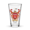 Heron Family Crest beer glass